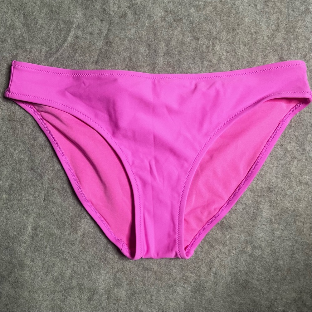 Aerie Bikini‎ Bottom Medium Pink Swimwear Brief NWT